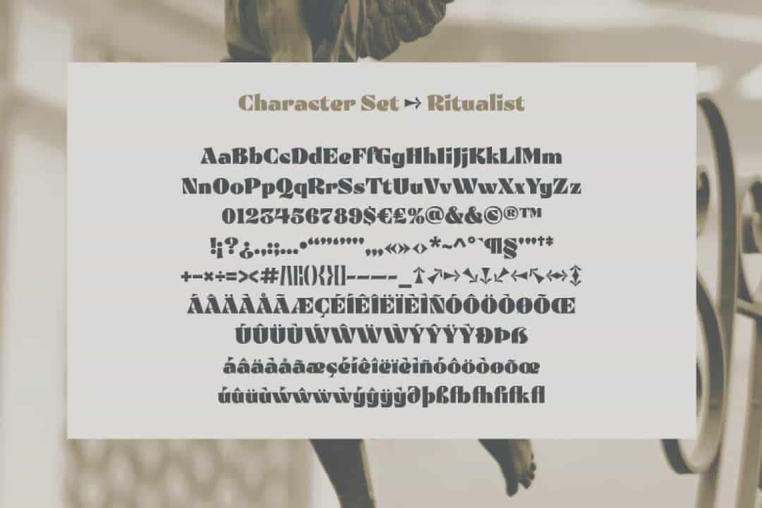 Ritualist Font Image 3