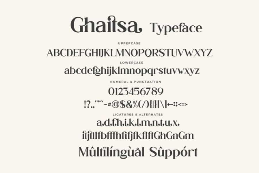 Ghaitsa Font Image 3