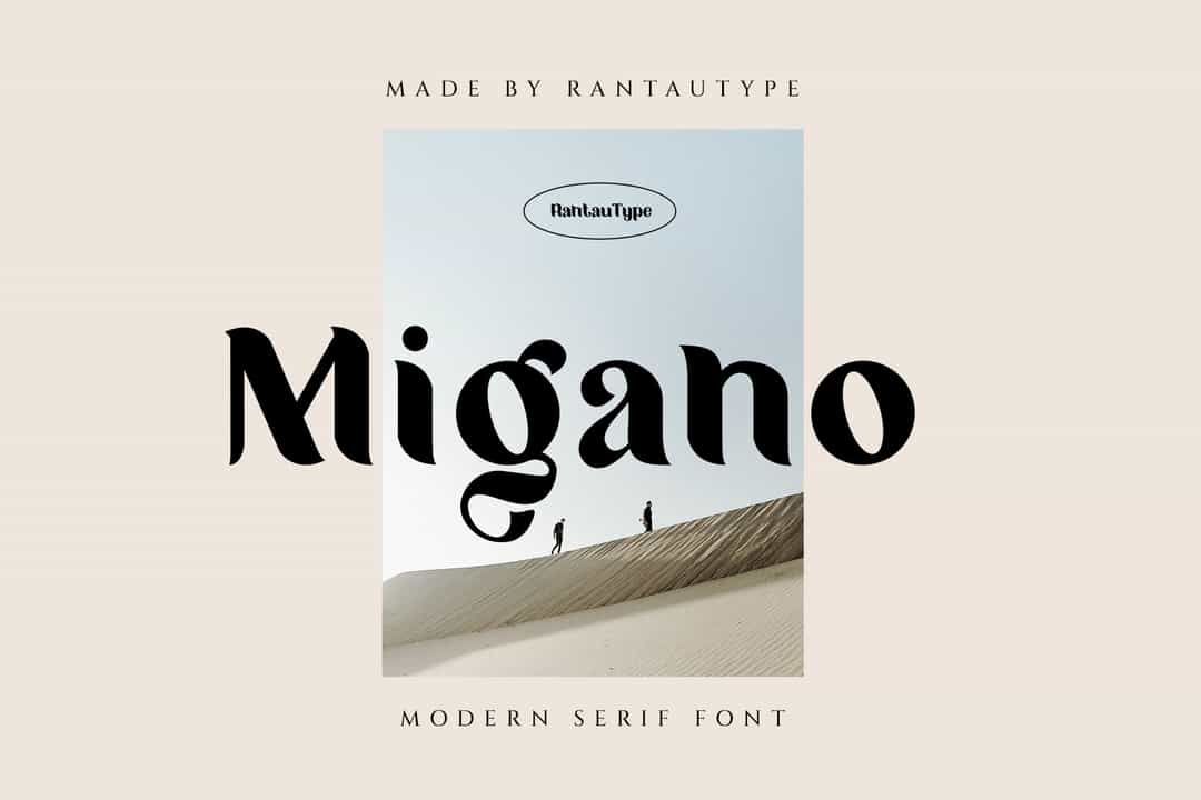 Migano Font Image 1