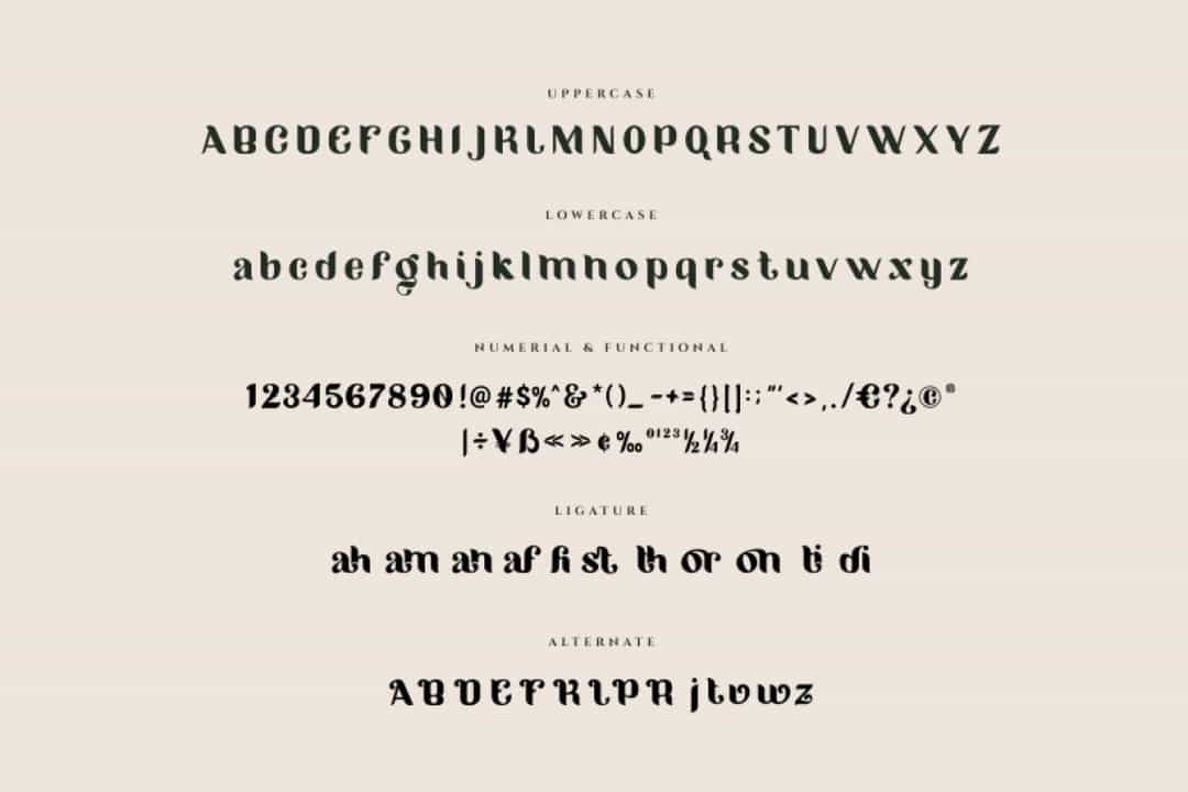 Migano Font Image 3