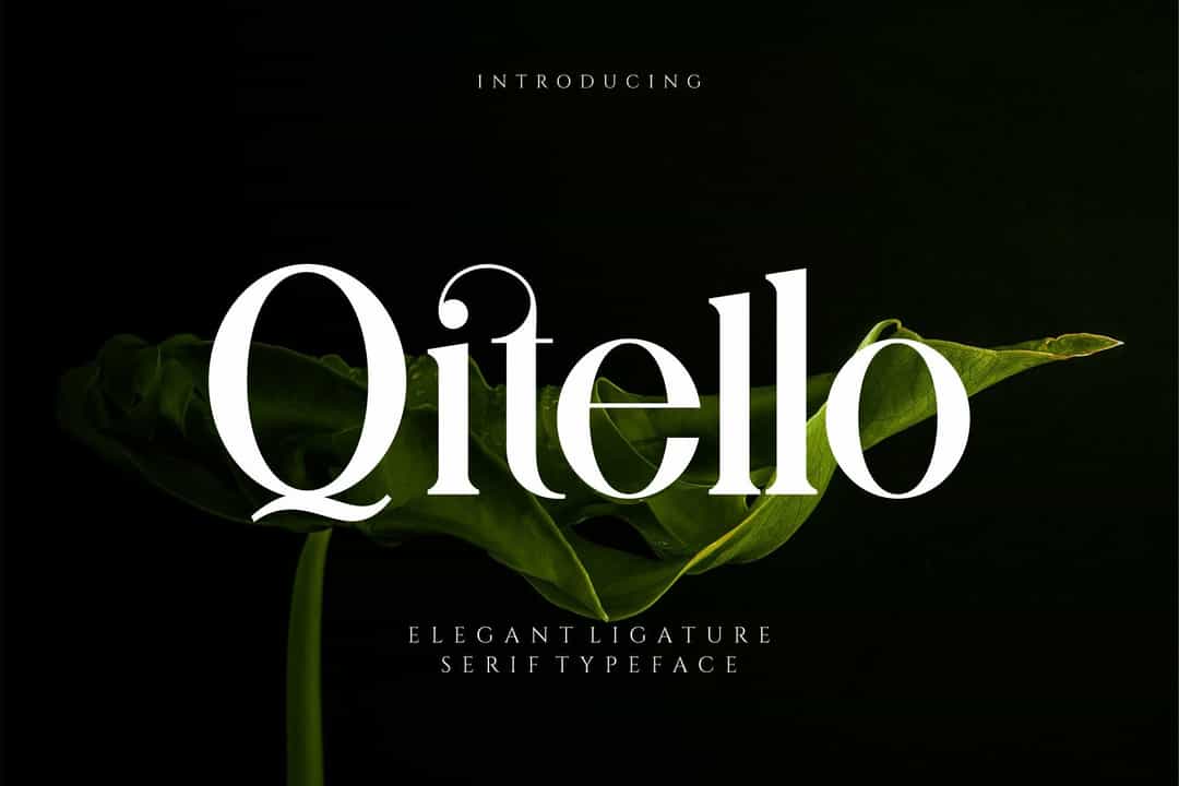 Qitello Font Image 1