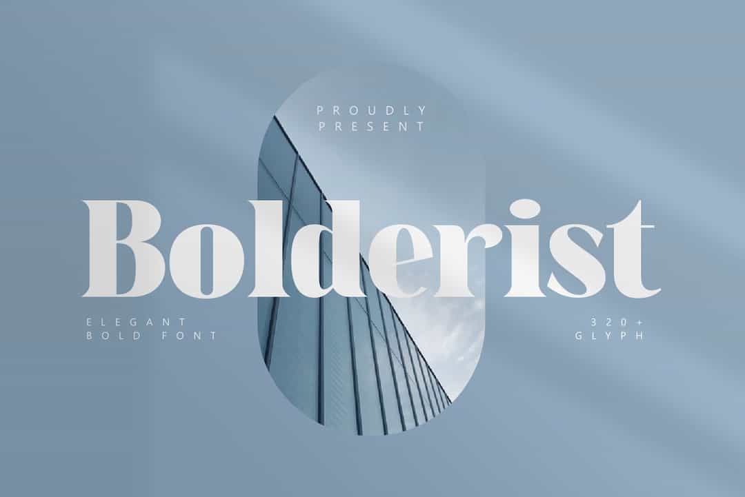 Bolderist Font Image 1