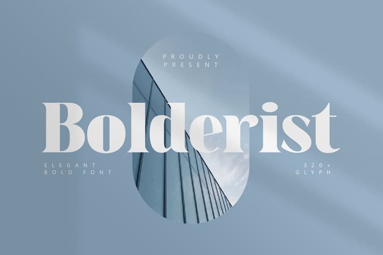Bolderist Font