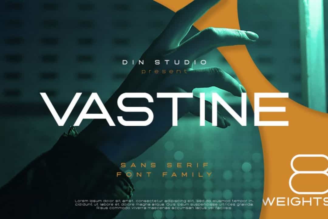 Vastine Font Image 1