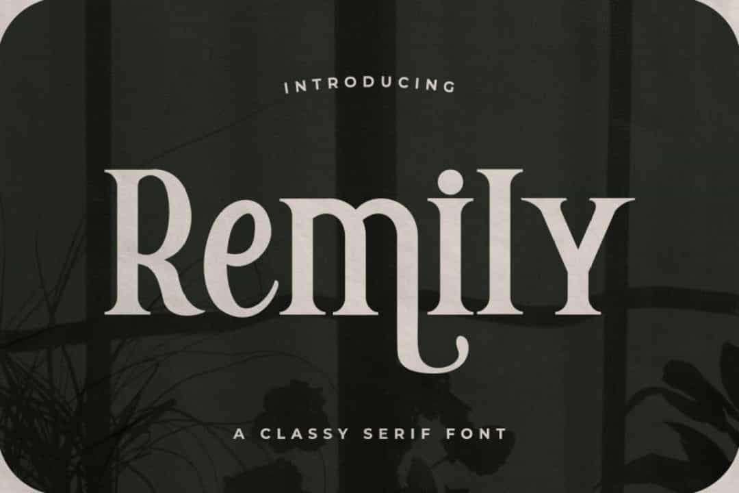 Remily Font Image 1