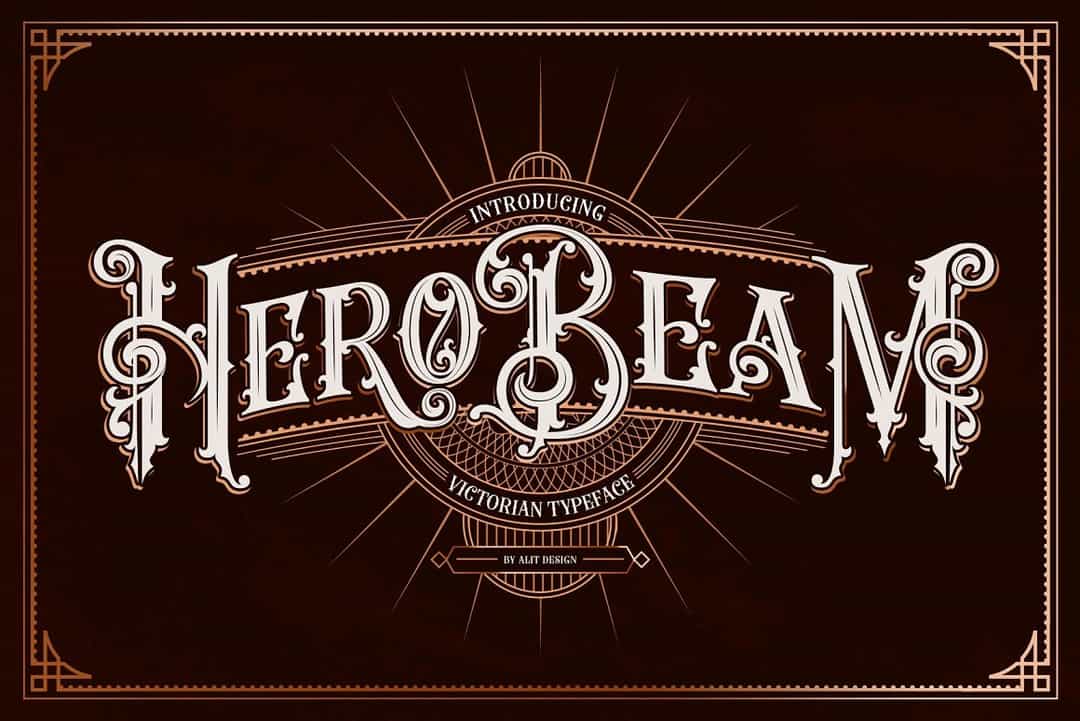 Hero Beam Font Image 1