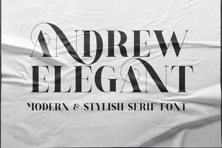 Andrew Elegant Font