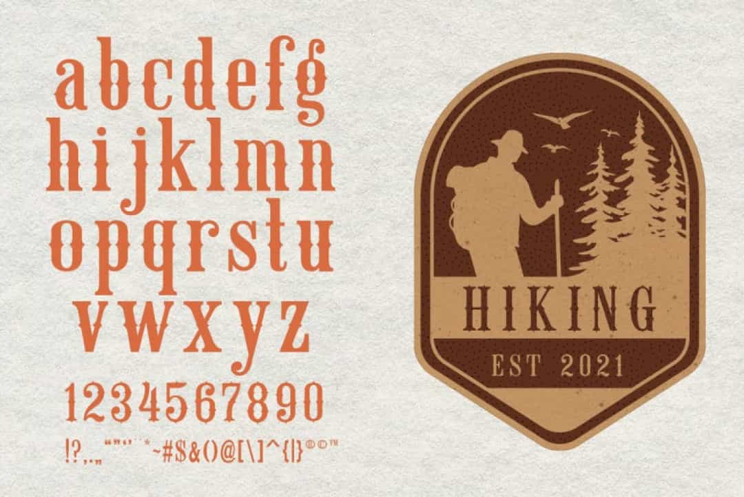 Nestcology Font Image 3