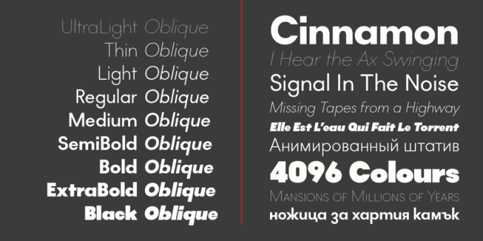 Lightbox 21 Font Family Image 2