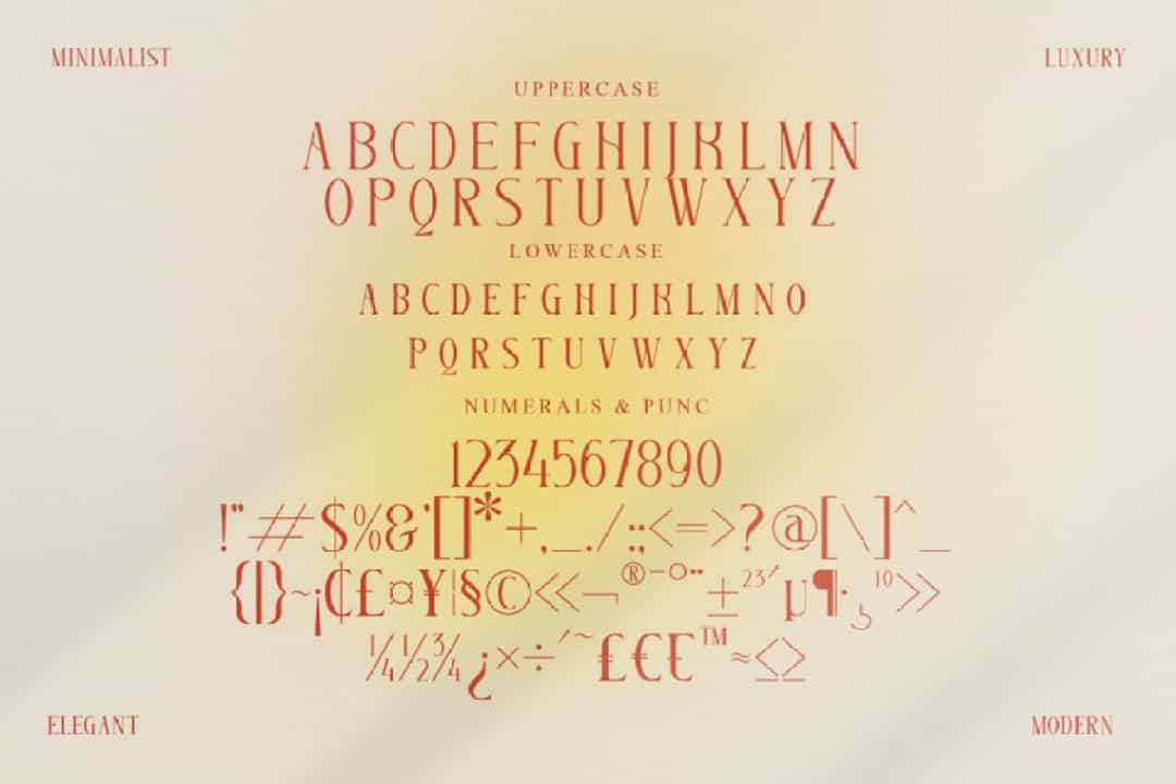 Glorando Font Image 3