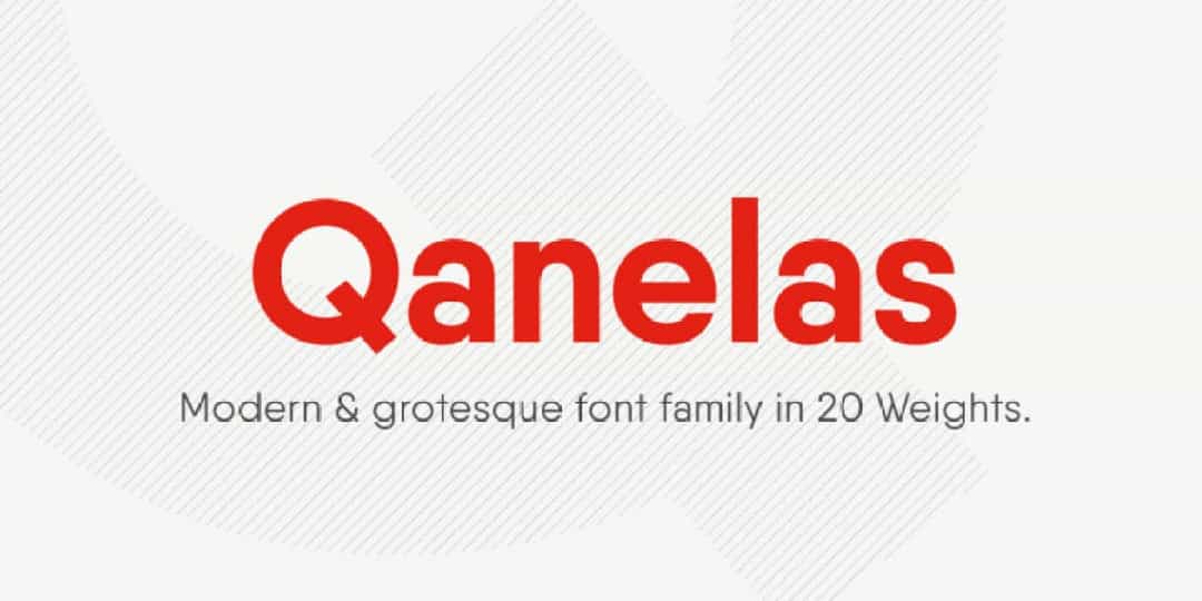 Qanelas Font Family Image 1