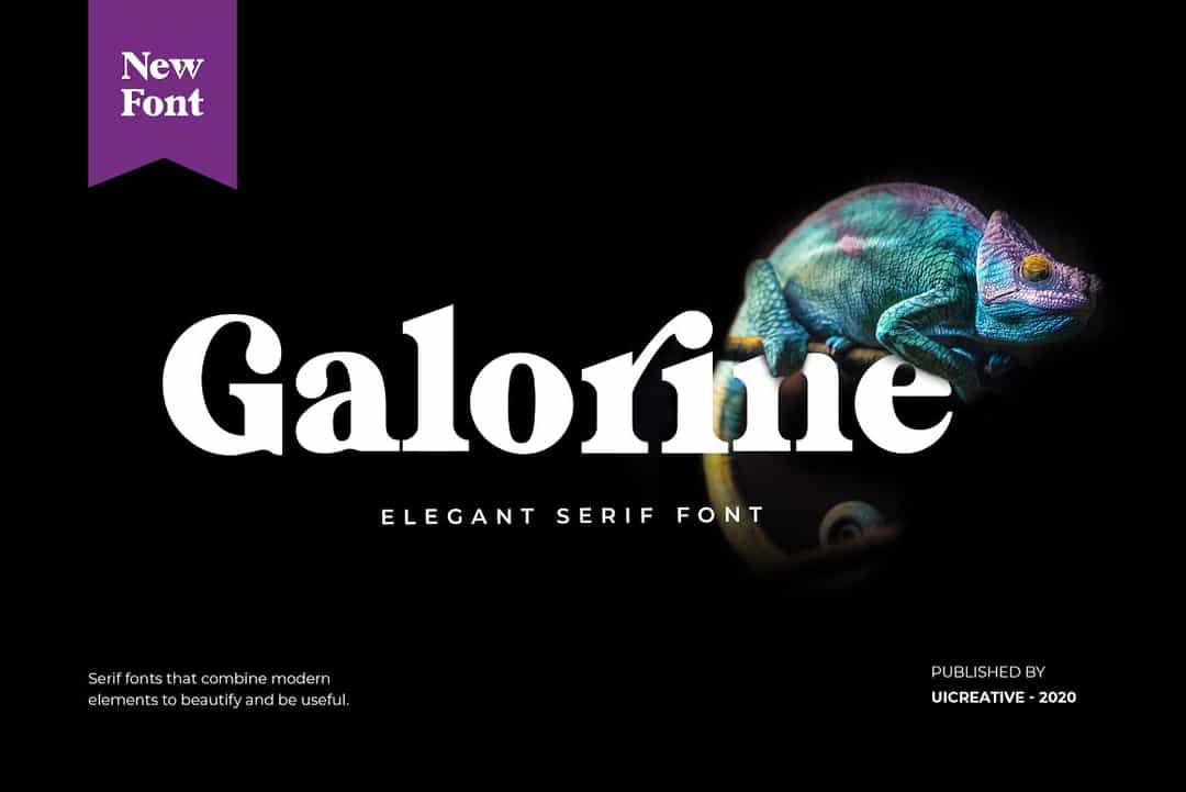 Galorine Font Image 1