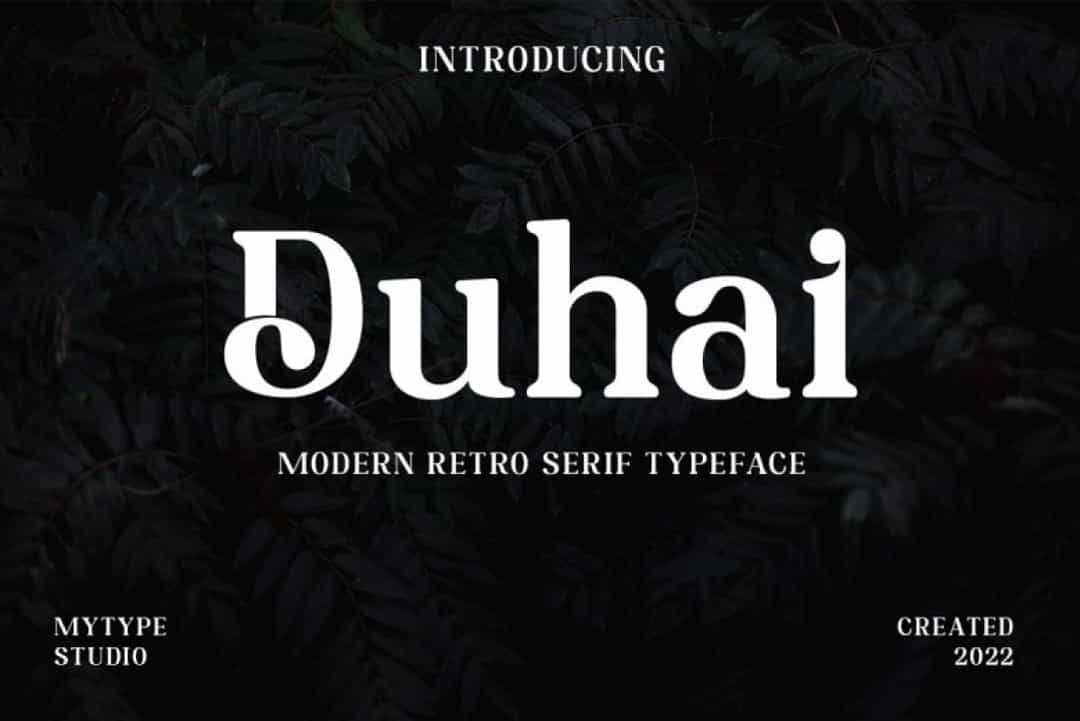 Duhai Font Image 1