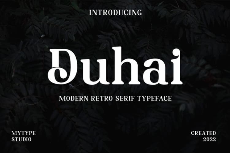 Duhai Font