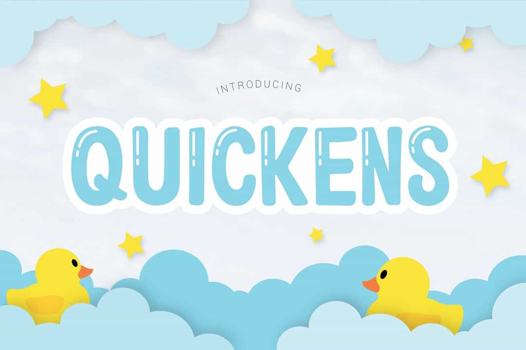 Quickens Font Image 1