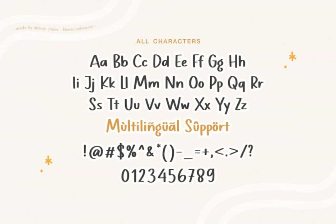 Mangoberry Font Image 3