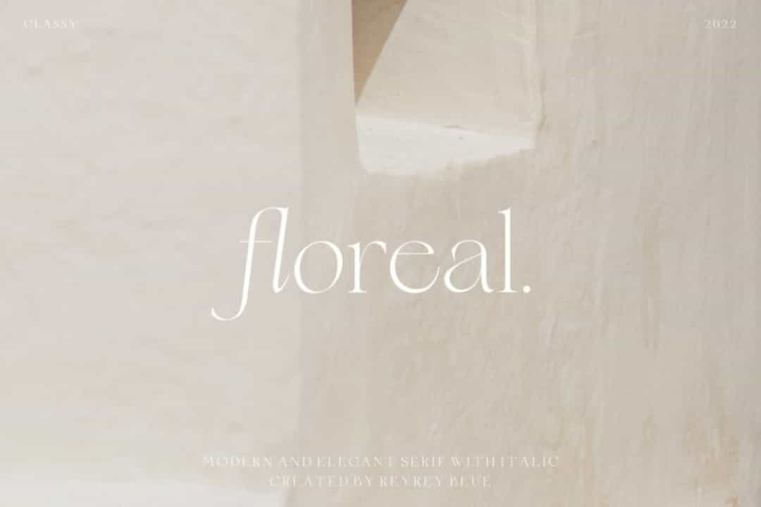 Floreal Font Image 1