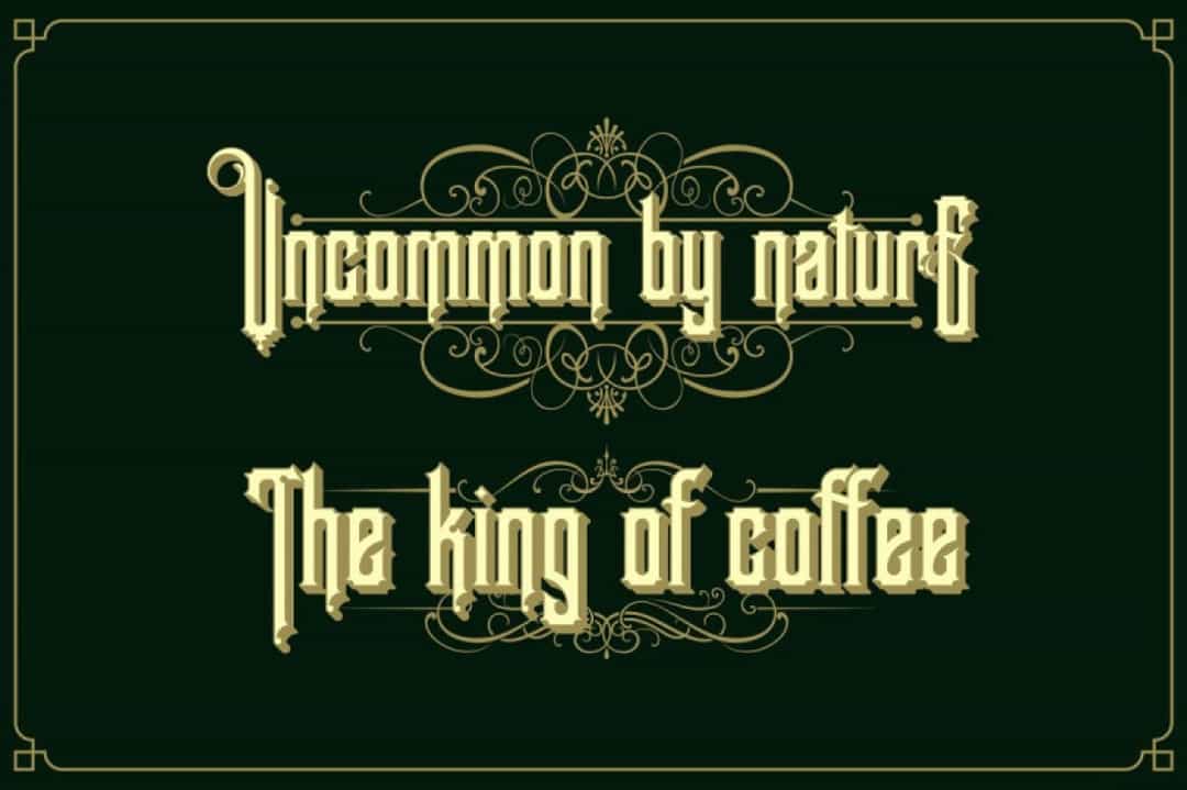 Blackborneo Font Image 2