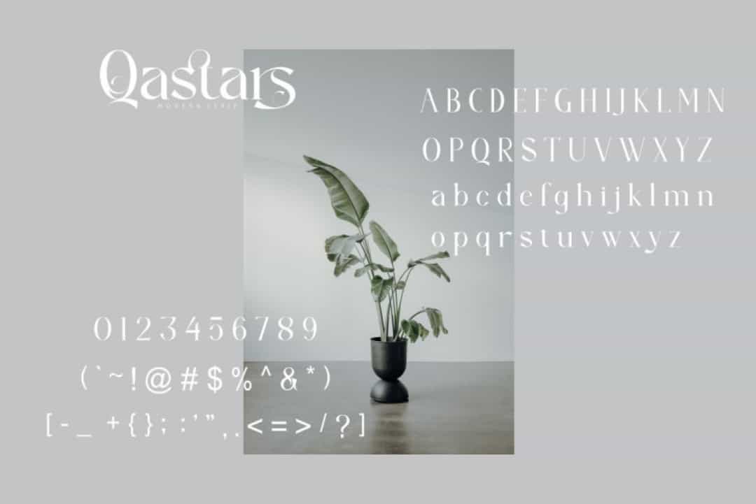 Qastars Font Image 3