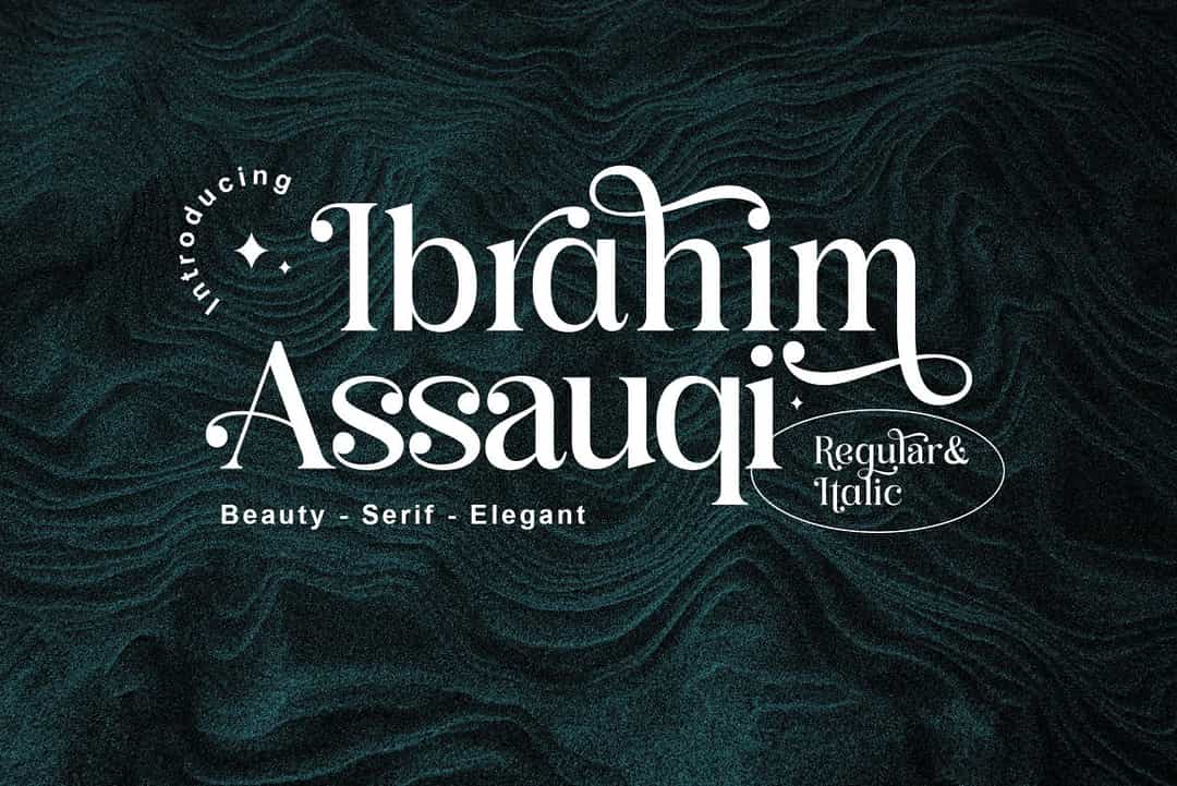 IbrahimAsSyauqi Font Image 1