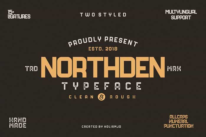 Northden Typeface Image 1