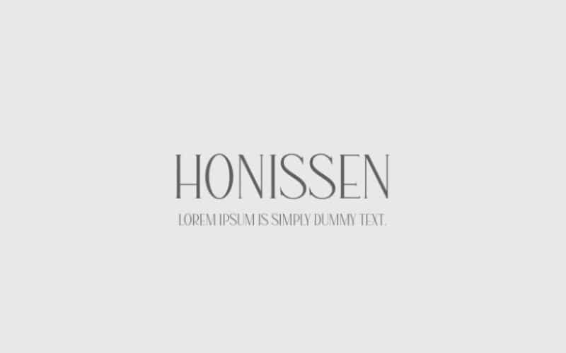 Honissen Font Image 1