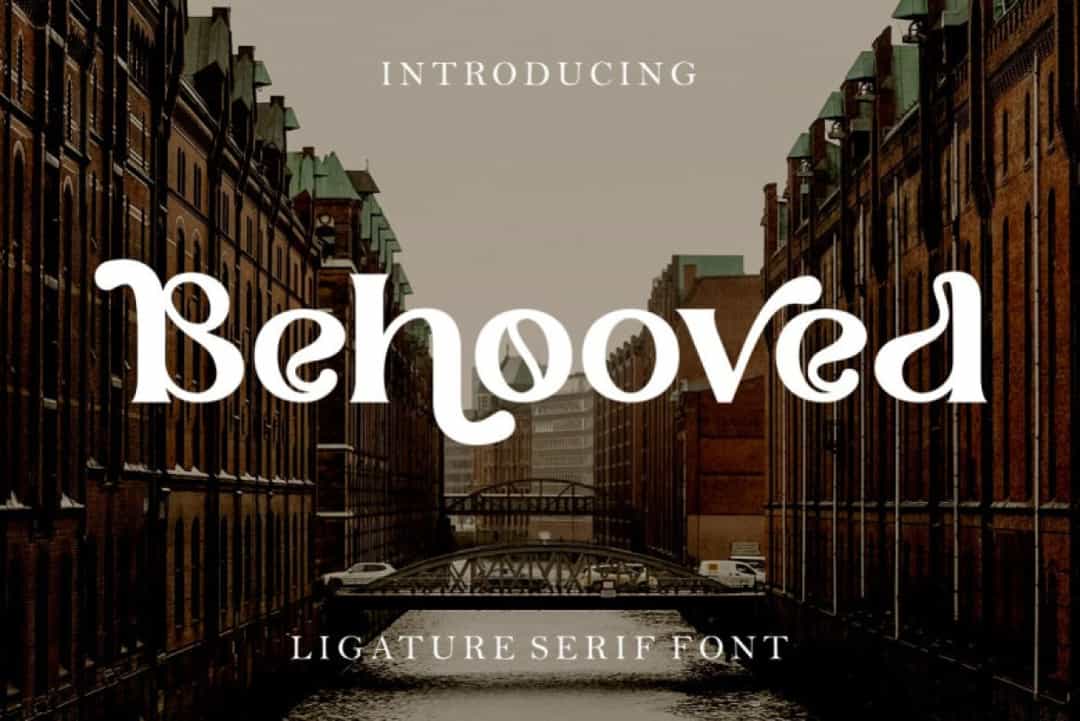 Behooved Font Image 1
