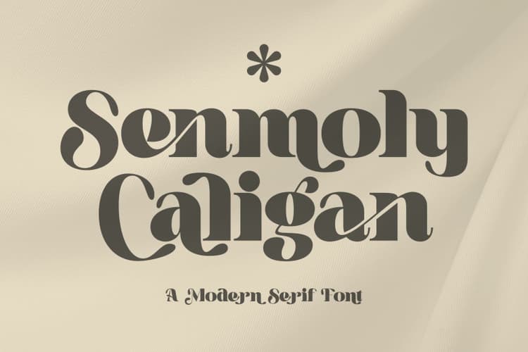 Senmoly Caligan Font