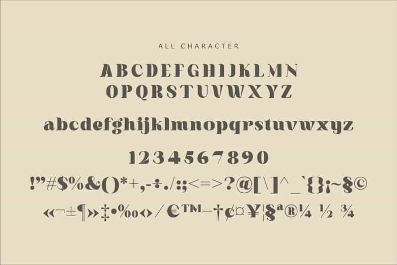 Senmoly Caligan Font Image 3