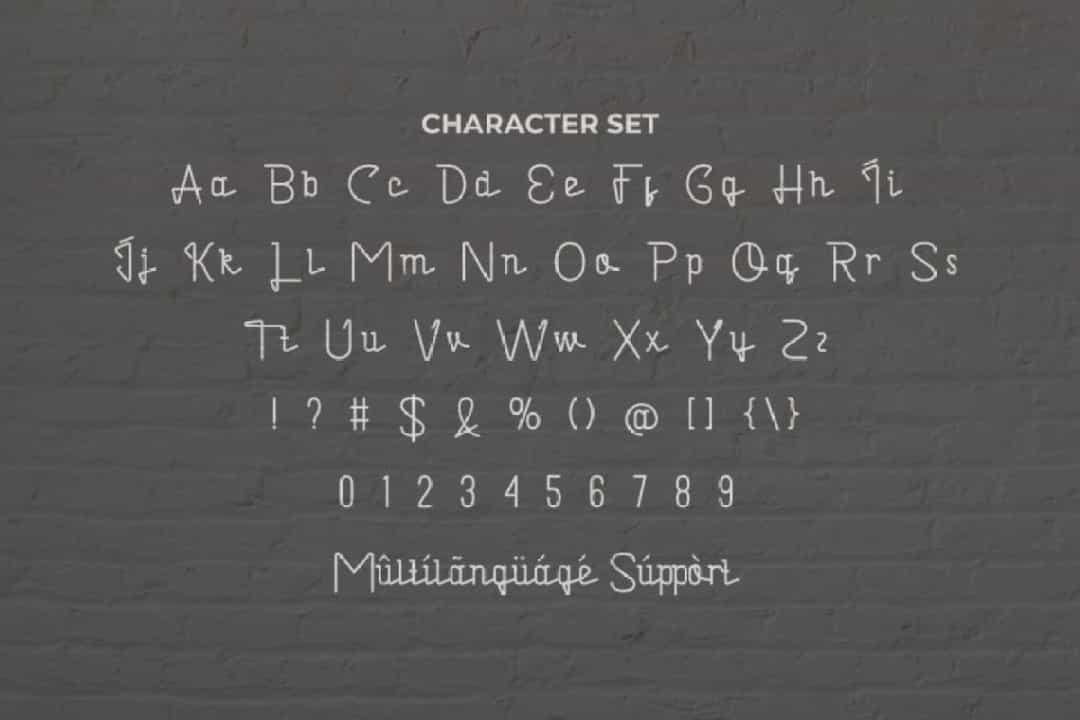 Java Hangout Font Image 3