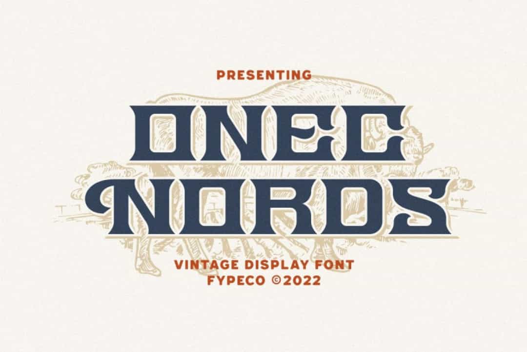 Onec Nords Font Image 1