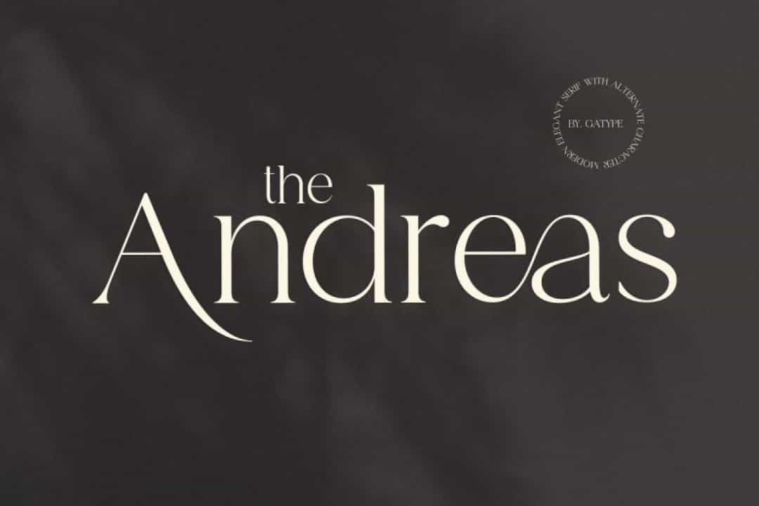 Andreas Font Image 1