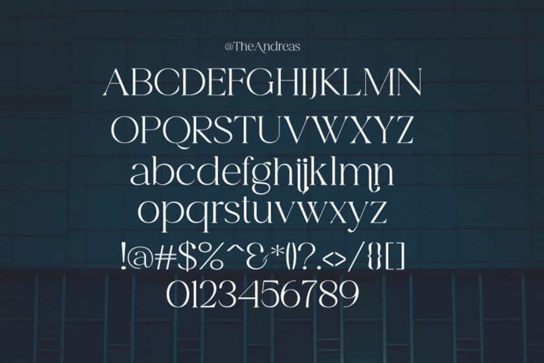 Andreas Font Image 3