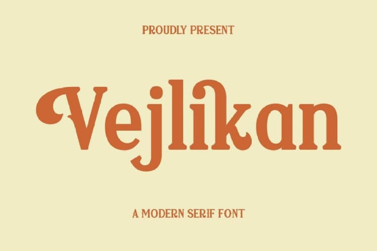Vejlikan Font