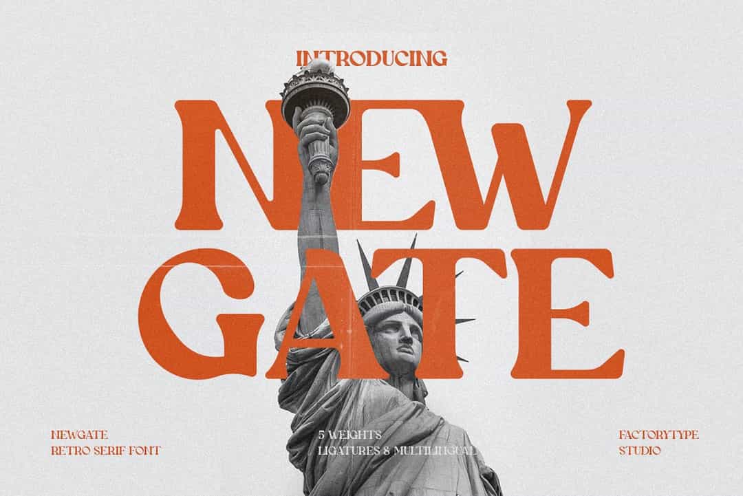 Newgate Font Image 1