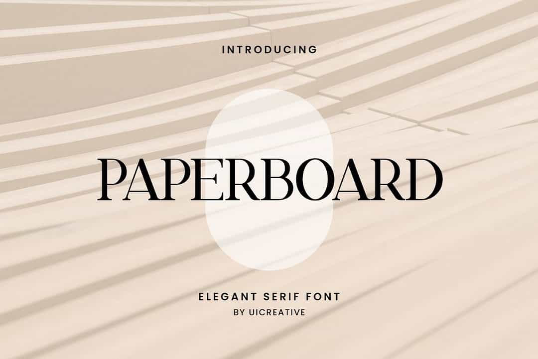 Paperboard Font Image 1