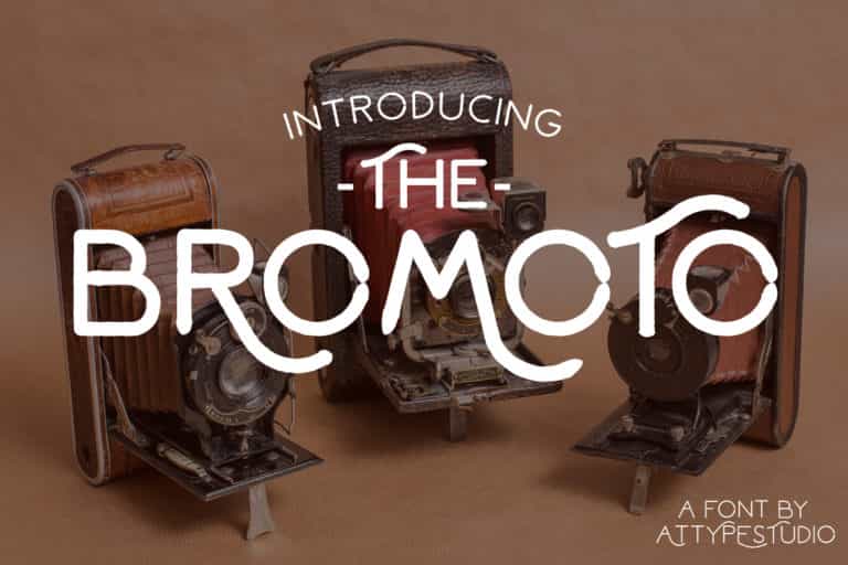Bromoto Typeface Image 1