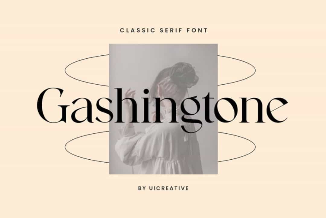 Gashingtone Font Image 1