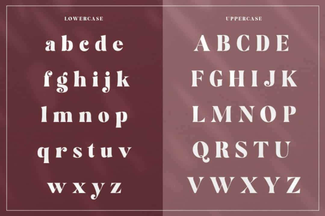 Restgold Font Image 2