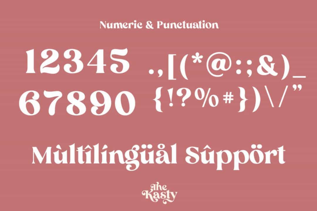 Kasty Font Image 3