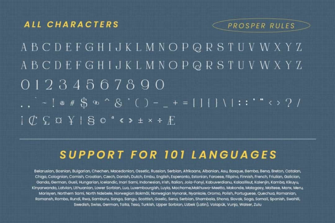 Prosper Rules Font Image 3