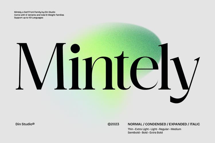Mintely Font