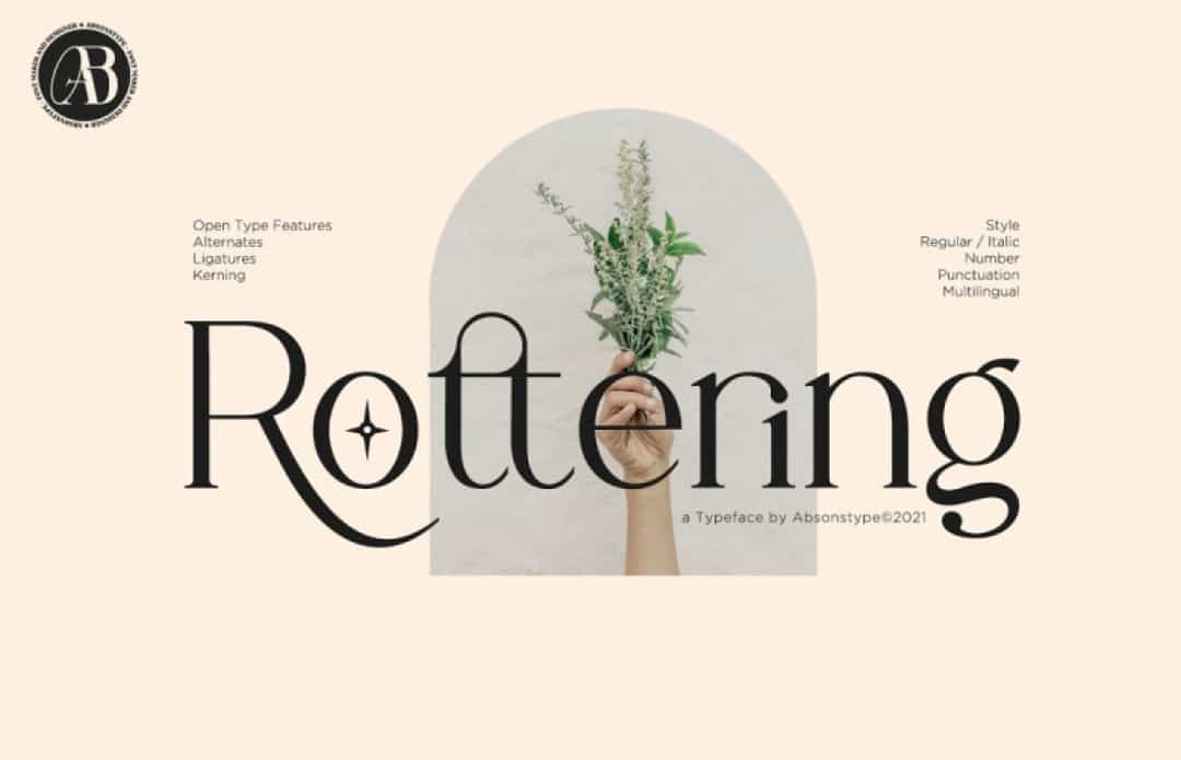 Rottering Font Image 1