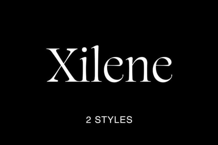 Xilene Font
