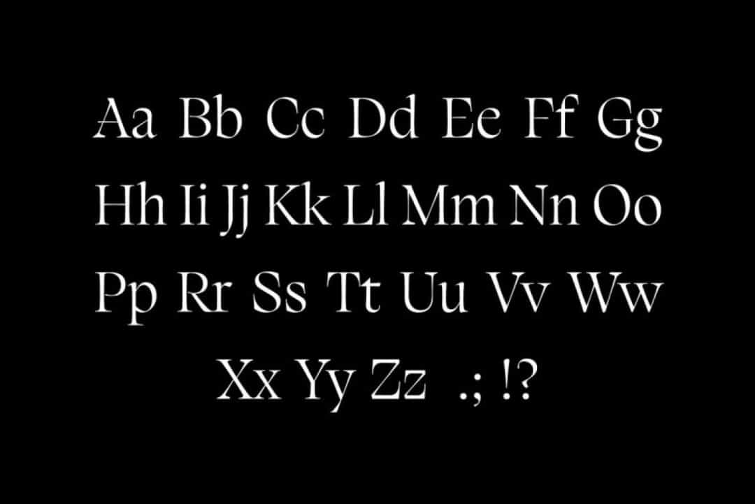 Xilene Font Image 2