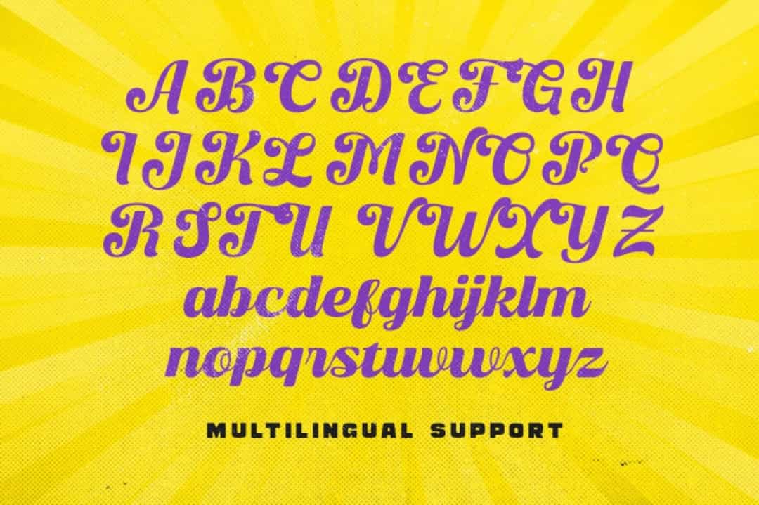 Gilded Majestic Font Image 2