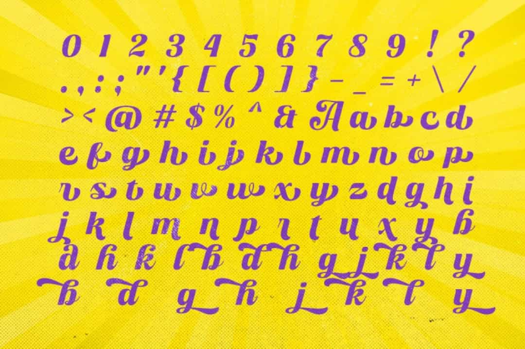 Gilded Majestic Font Image 3