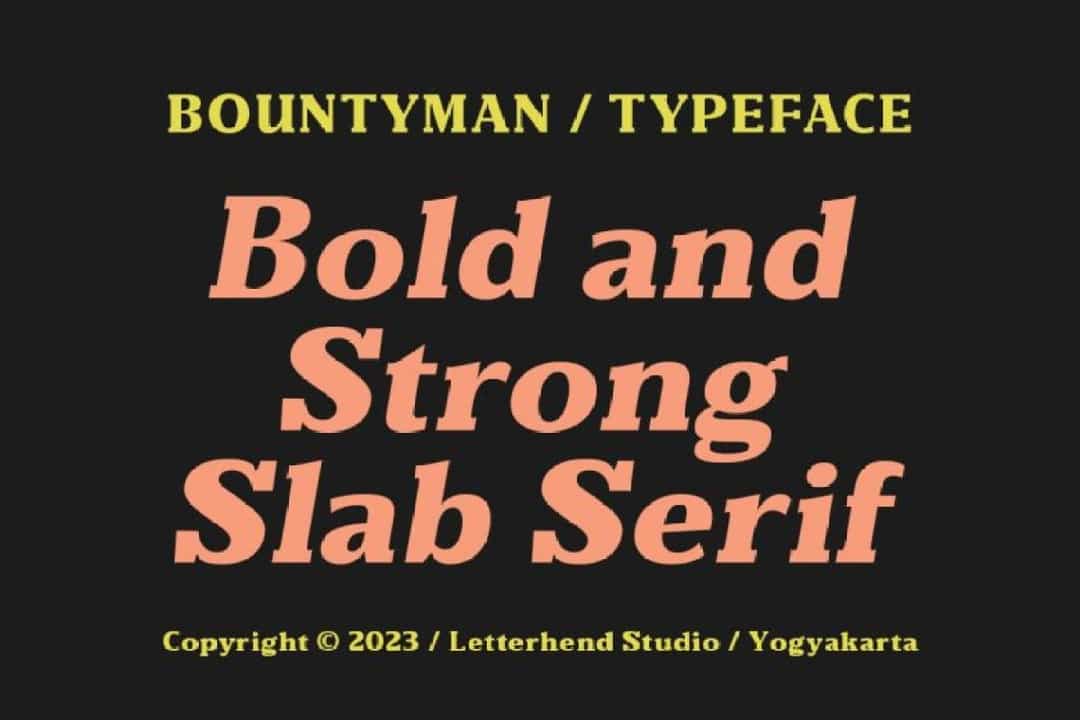 Bountyman Font Image 2