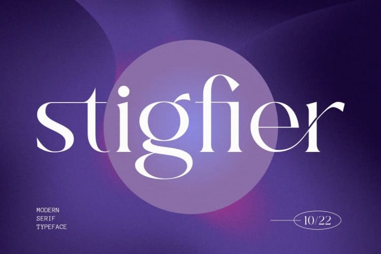 Stigfier Font