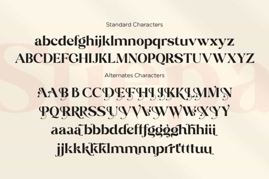 Stiepa Font Image 3